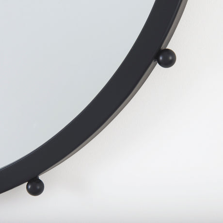 Elena I Small Black Wall Mirror from Mercana - Luna Furniture