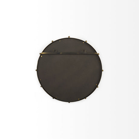Elena I Small Gold Wall Mirror from Mercana - Luna Furniture