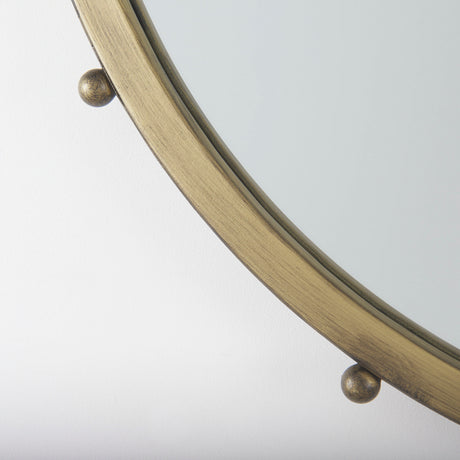 Elena I Small Gold Wall Mirror from Mercana - Luna Furniture