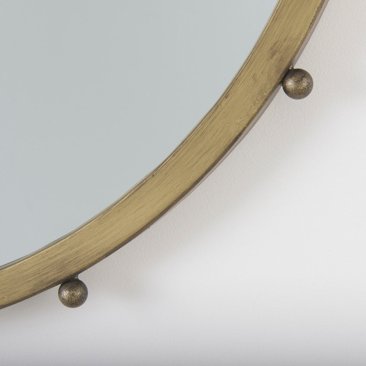 Elena I Small Gold Wall Mirror from Mercana - Luna Furniture
