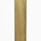 Faye 50L x 15W x 30H Beige Finished Wood W/Gold Metal Base Console Table from Mercana - Luna Furniture