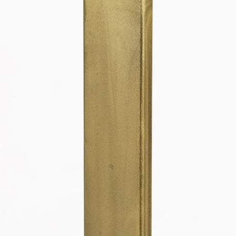 Faye 50L x 15W x 30H Beige Finished Wood W/Gold Metal Base Console Table from Mercana - Luna Furniture