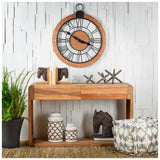 Astericks III (Small) 6L x 6W Brown Metal Decor Object from Mercana - Luna Furniture
