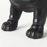 Hugo 5L x 13W Black Resin Bulldog from Mercana - Luna Furniture