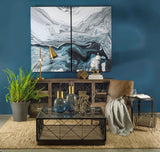 Henderson II 10L x 12W Gold Metal Paperclip Object from Mercana - Luna Furniture