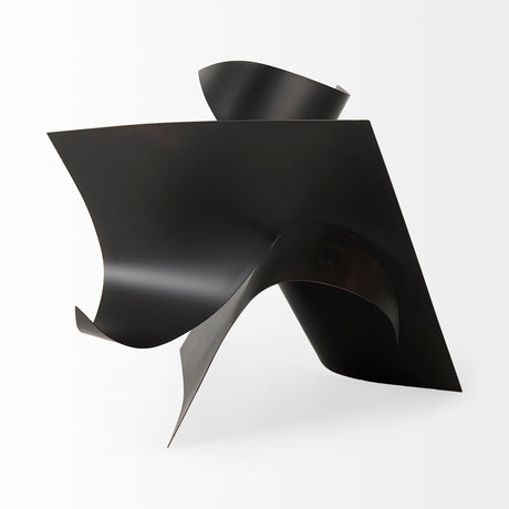 Francesca 18.1L x 18.1W x 18.1H Black Metal Sculptural Decorative Object from Mercana - Luna Furniture