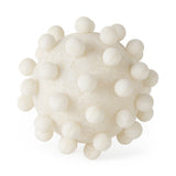 Malo 5.9L x 5.9W x 5.9H Cream Resin Large Sphere Decorative Object from Mercana - Luna Furniture