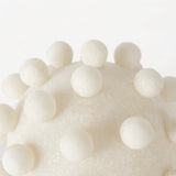 Malo 5.9L x 5.9W x 5.9H Cream Resin Large Sphere Decorative Object from Mercana - Luna Furniture