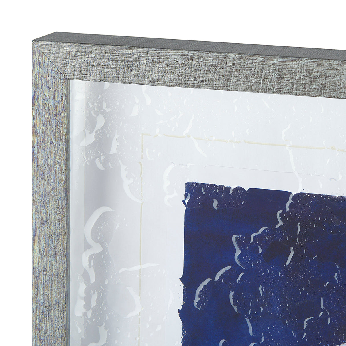 Sea Turtle Shadow II by Grace Popp a Hand Embellished Textured Framed Art Print Matted under Glass from Mercana - Luna Furniture