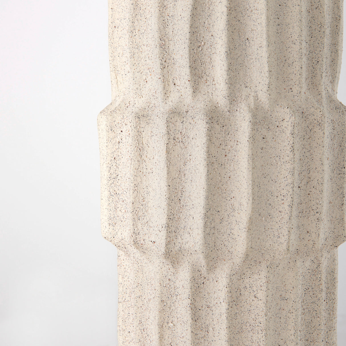 Cardon 14.4H Cream Ceramic Vase from Mercana - Luna Furniture