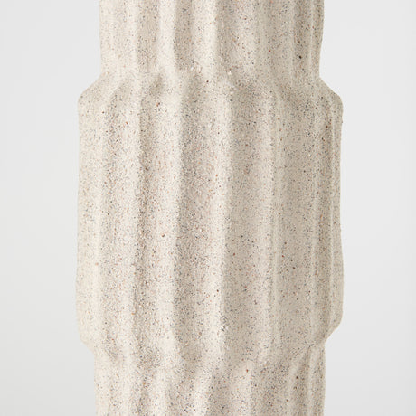 Cardon 23.0H Cream Ceramic Vase from Mercana - Luna Furniture