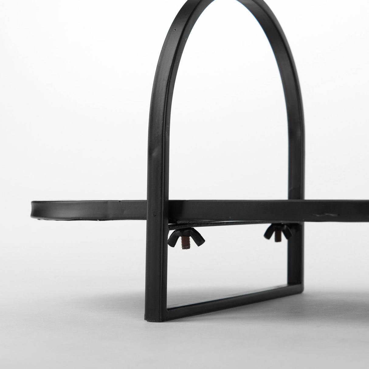 Evianna 30L x 7W x 7H Mirrored W/Black Metal Frame Tray from Mercana - Luna Furniture