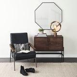 Shamir 15L x 15W Gold Geometric Metal Table Lamp from Mercana - Luna Furniture