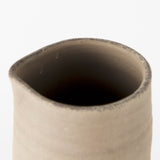 Garand Large 18.8H Two-Toned Black/Natural Ceramic Jug from Mercana - Luna Furniture