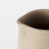 Garand Large 18.8H Two-Toned Black/Natural Ceramic Jug from Mercana - Luna Furniture