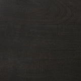 Kiran 17L x 17W x 30H Black Wood W/ Black Metal Base C-Shape Bar Stool from Mercana - Luna Furniture