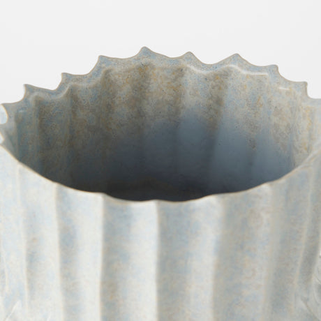 Cardon 14.4H Gray Ceramic Vase from Mercana - Luna Furniture