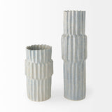 Cardon 23.0H Gray Ceramic Vase from Mercana - Luna Furniture