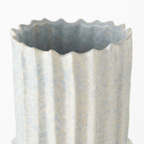 Cardon 23.0H Gray Ceramic Vase from Mercana - Luna Furniture