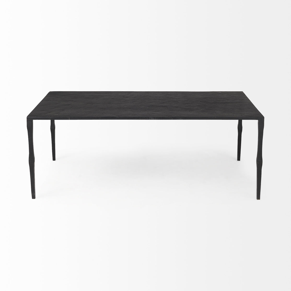 Timothy 42.0 X 22.0 X 15.5 Ebony Black Iron Coffee Table from Mercana - Luna Furniture