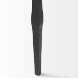 Timothy 42.0 X 22.0 X 15.5 Ebony Black Iron Coffee Table from Mercana - Luna Furniture