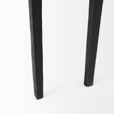 Timothy 48.0 X 8.0 X 30.0 Ebony Black Iron Console Table from Mercana - Luna Furniture