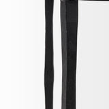 Timothy 16.0L x 16.0W X 20.0H Ebony Black Iron Side Table from Mercana - Luna Furniture