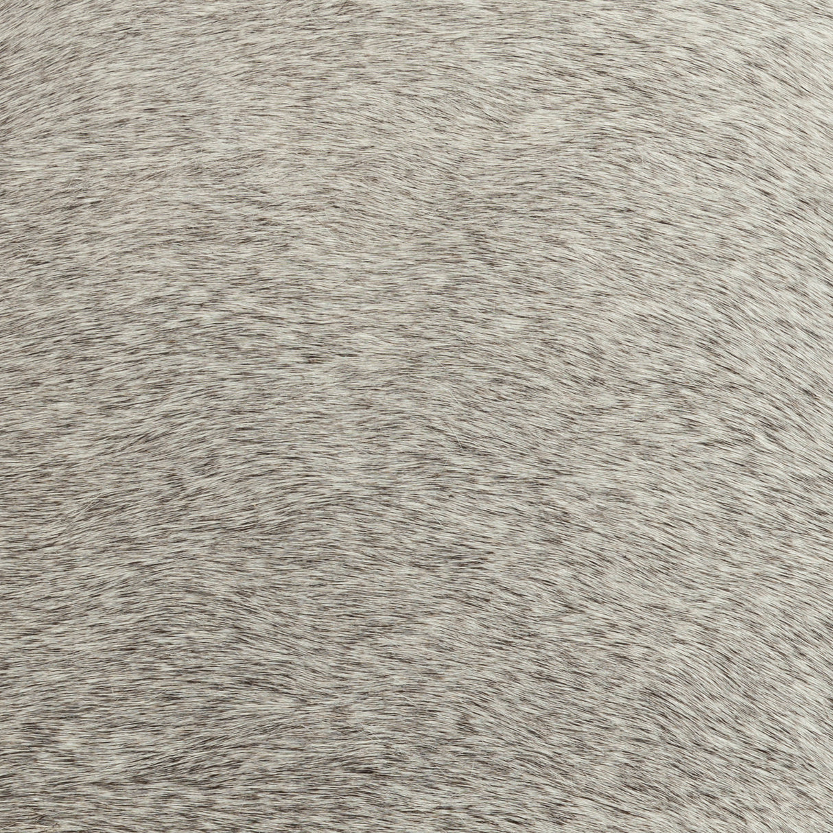 Zahavi 36" Gray Hair-On-hide W/Metal Base Ottoman from Mercana - Luna Furniture