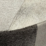 Zahavi 36" Gray Hair-On-hide W/Metal Base Ottoman from Mercana - Luna Furniture