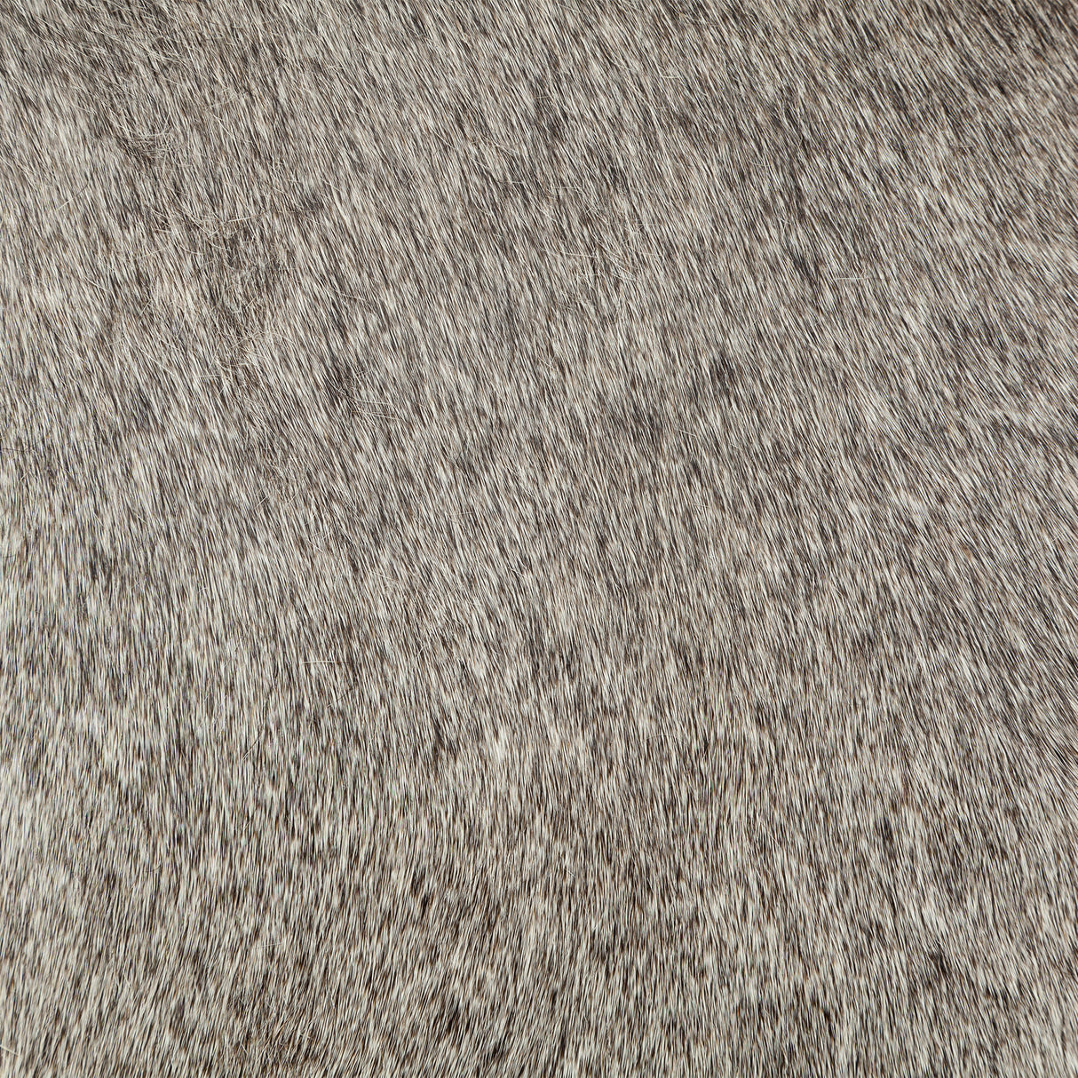 Zahavi I 23"H grey-toned hair-on-hide ottoman from Mercana - Luna Furniture