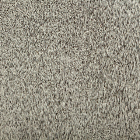 Zahavi I 20" Grey-toned hair-on-hide ottoman from Mercana - Luna Furniture