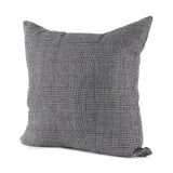 Ramone 20 x 20 Black and White Fabric Decorative Pillow Cover from Mercana - Luna Furniture