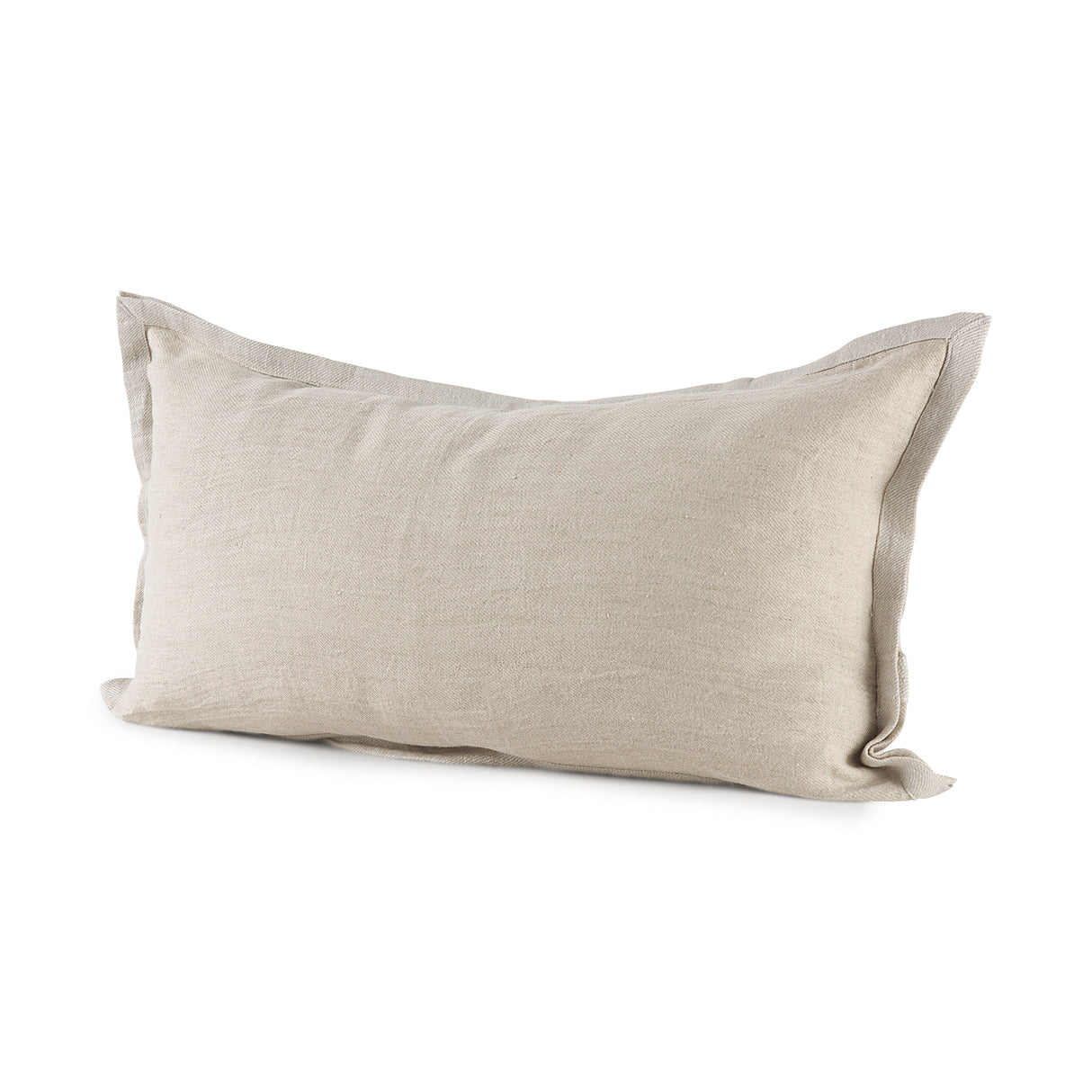 Mae 14L x 26W Beige Fabric Decorative Pillow Cover from Mercana - Luna Furniture