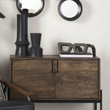 Elliot 13L x 14W Brown Wooden Eyeglasses from Mercana - Luna Furniture