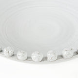 Basin 16" Round Off-White Glazed Decorative Bowl from Mercana - Luna Furniture