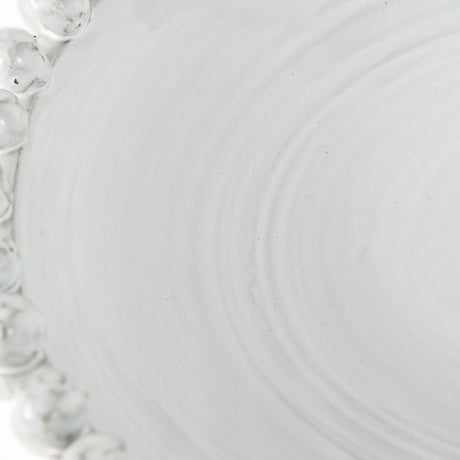 Basin 16" Round Off-White Glazed Decorative Bowl from Mercana - Luna Furniture