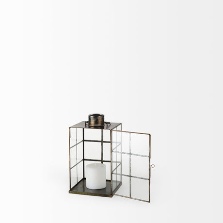 Grimwig (Small) 8L x 8W x 15H LANTERN W/SHEET BASE WITHOUT BEVEL from Mercana - Luna Furniture