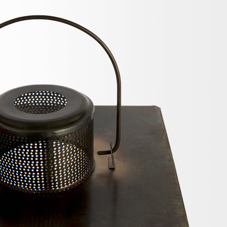 Grimwig (Small) 8L x 8W x 15H LANTERN W/SHEET BASE WITHOUT BEVEL from Mercana - Luna Furniture