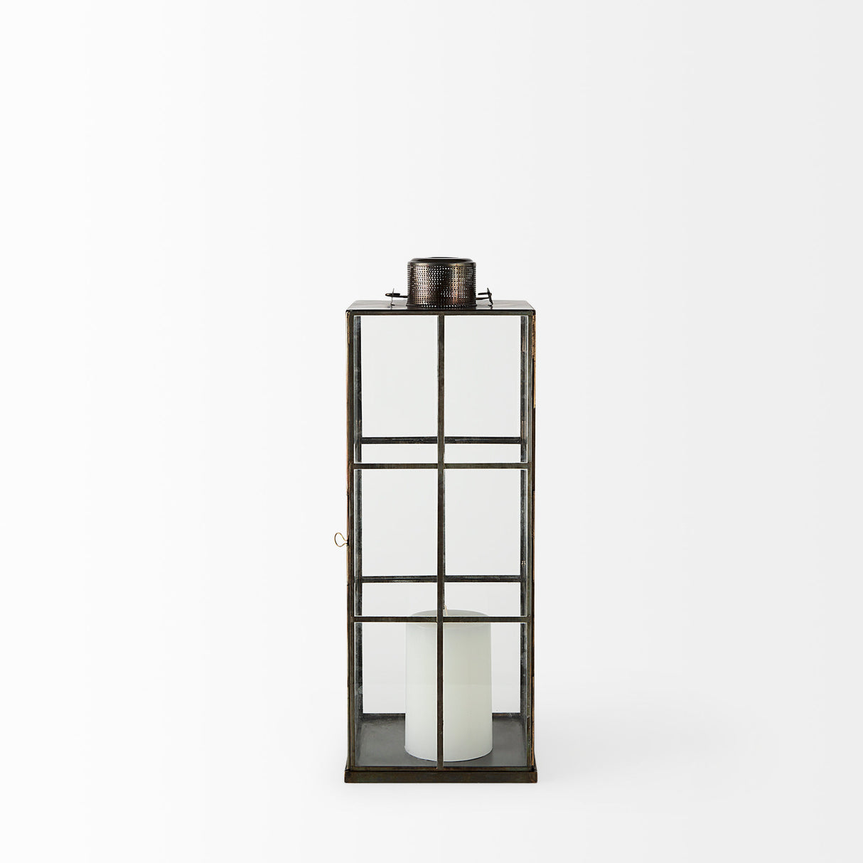 Grimwig (Medium) 8L x 8W x 23H LANTERN W/SHEET BASE WITHOUT BEVEL from Mercana - Luna Furniture
