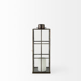 Grimwig (Medium) 8L x 8W x 23H LANTERN W/SHEET BASE WITHOUT BEVEL from Mercana - Luna Furniture