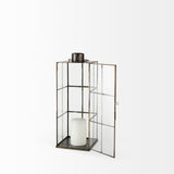 Grimwig (Medium) 8L x 8W x 23H LANTERN W/SHEET BASE WITHOUT BEVEL from Mercana - Luna Furniture