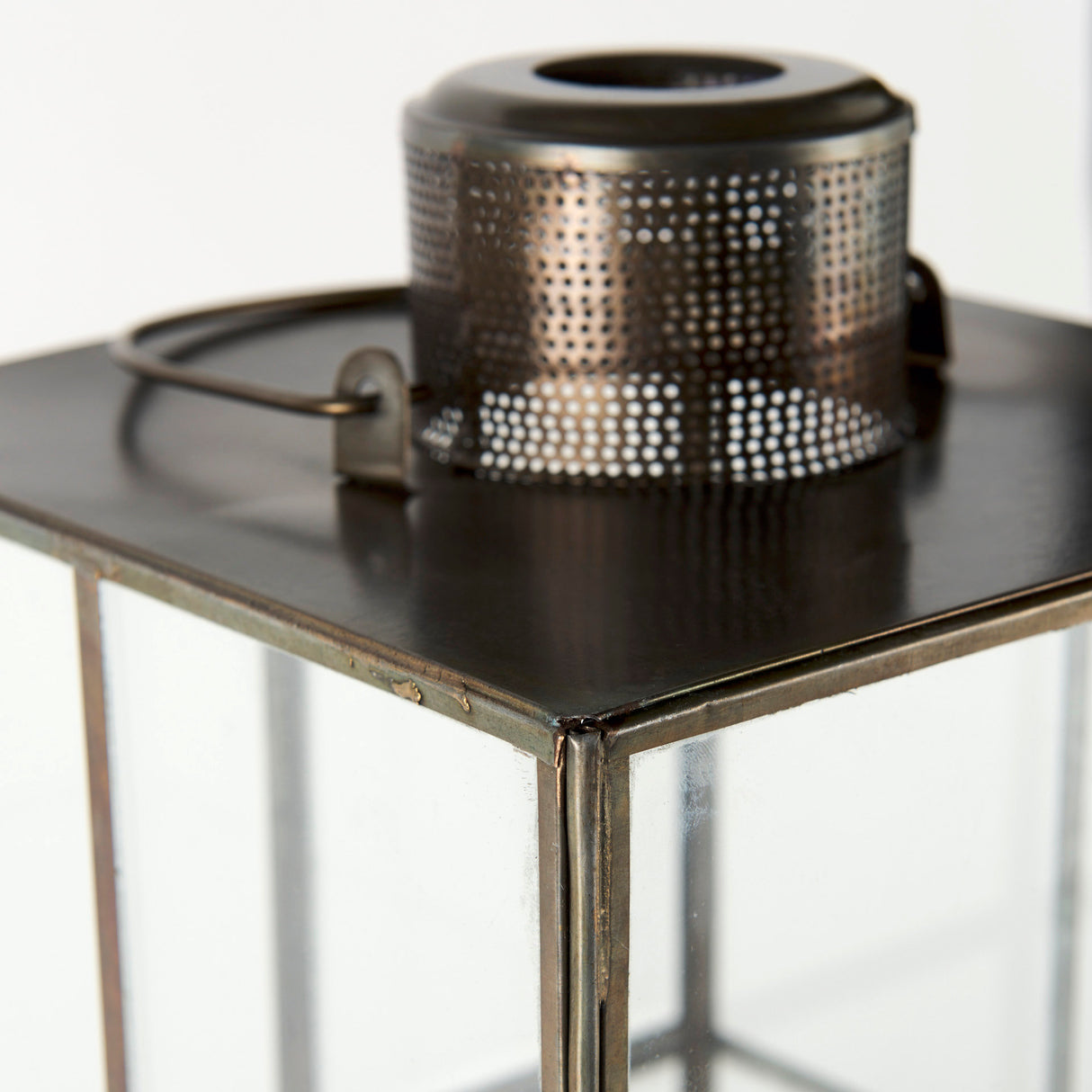 Grimwig (Medium) 8L x 8W x 23H LANTERN W/SHEET BASE WITHOUT BEVEL from Mercana - Luna Furniture
