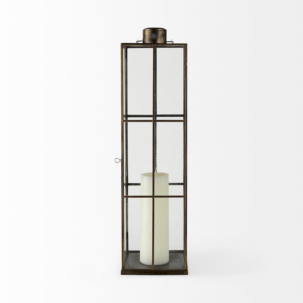Grimwig (Large) 8L x 8W x 31H LANTERN W/SHEET BASE WITHOUT BEVEL from Mercana - Luna Furniture
