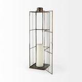 Grimwig (Large) 8L x 8W x 31H LANTERN W/SHEET BASE WITHOUT BEVEL from Mercana - Luna Furniture