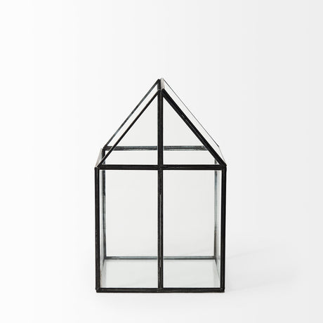 Sikes (Medium) 8L x 8W x 13H Hut Terrarium W/Glass Base from Mercana - Luna Furniture