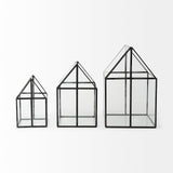 Sikes (Medium) 8L x 8W x 13H Hut Terrarium W/Glass Base from Mercana - Luna Furniture