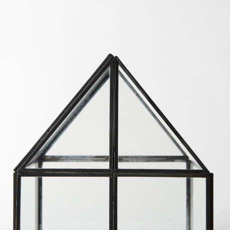 Sikes (Medium) 8L x 8W x 13H Hut Terrarium W/Glass Base from Mercana - Luna Furniture