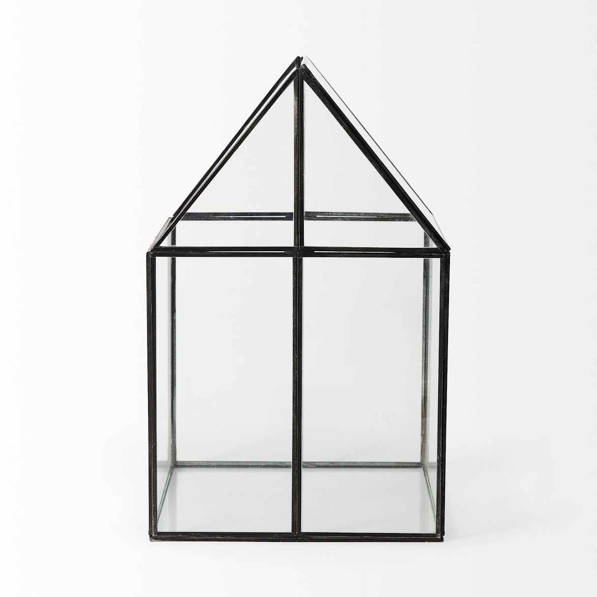 Sikes (Large) 10L x 10W x 16H Hut Terrarium W/Glass Base from Mercana - Luna Furniture