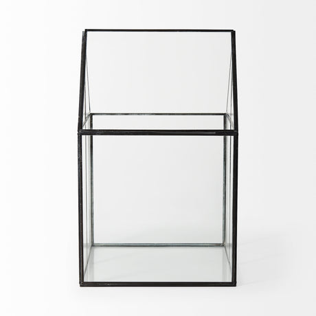 Sikes (Large) 10L x 10W x 16H Hut Terrarium W/Glass Base from Mercana - Luna Furniture