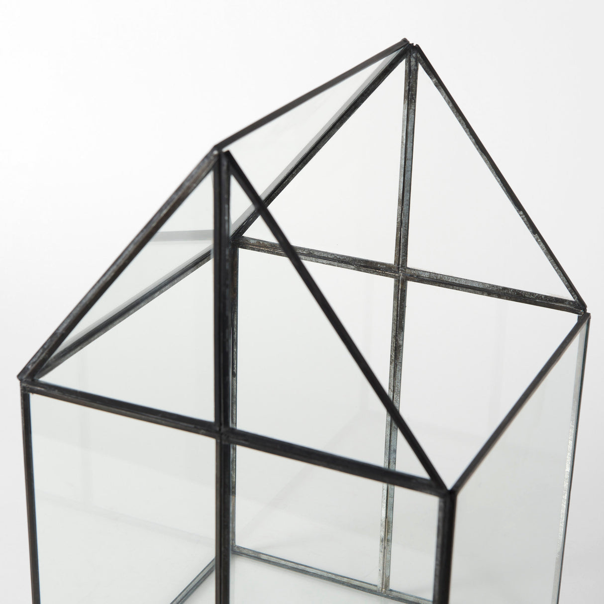 Sikes (Large) 10L x 10W x 16H Hut Terrarium W/Glass Base from Mercana - Luna Furniture